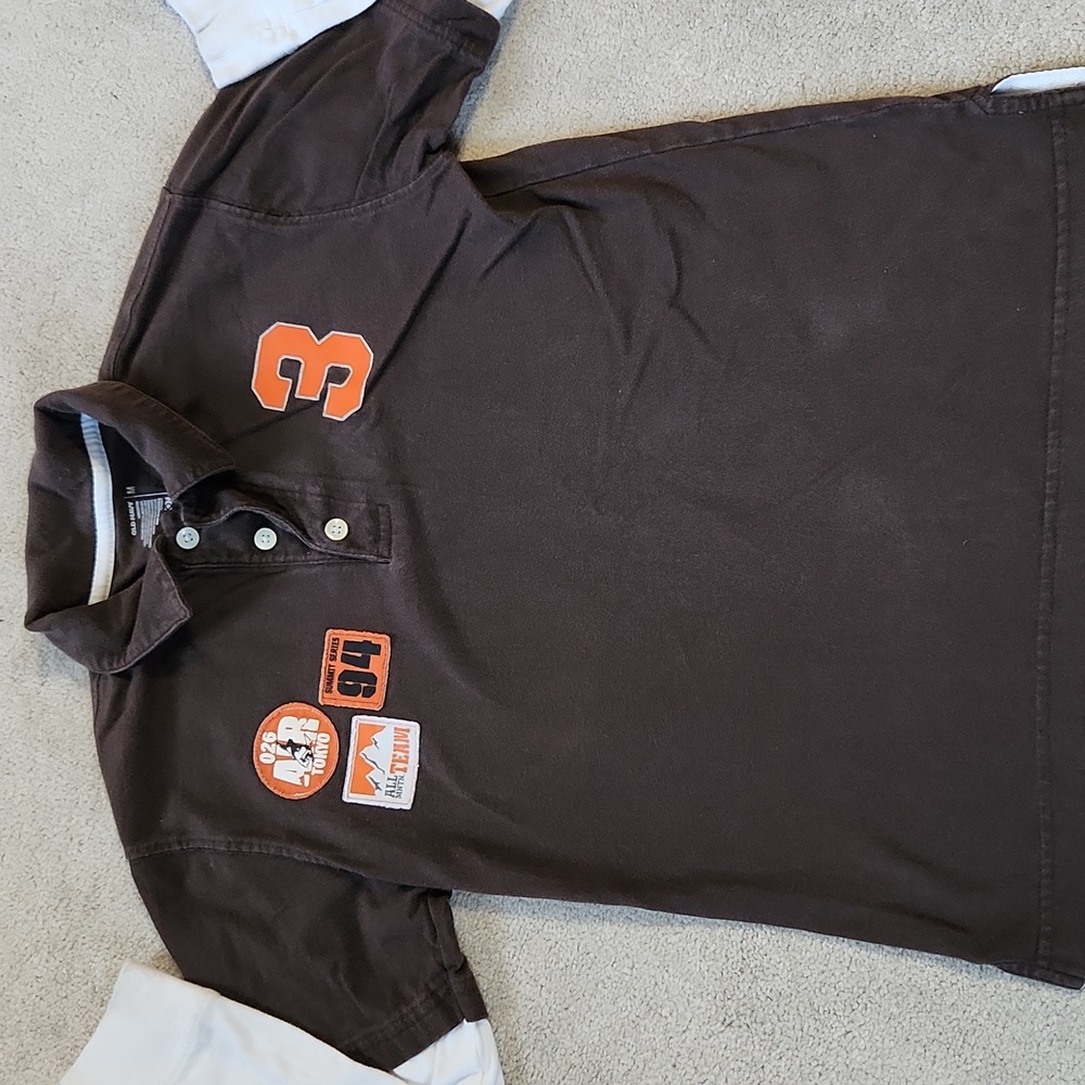 Vintage Old Navy Boys Rugby Medium